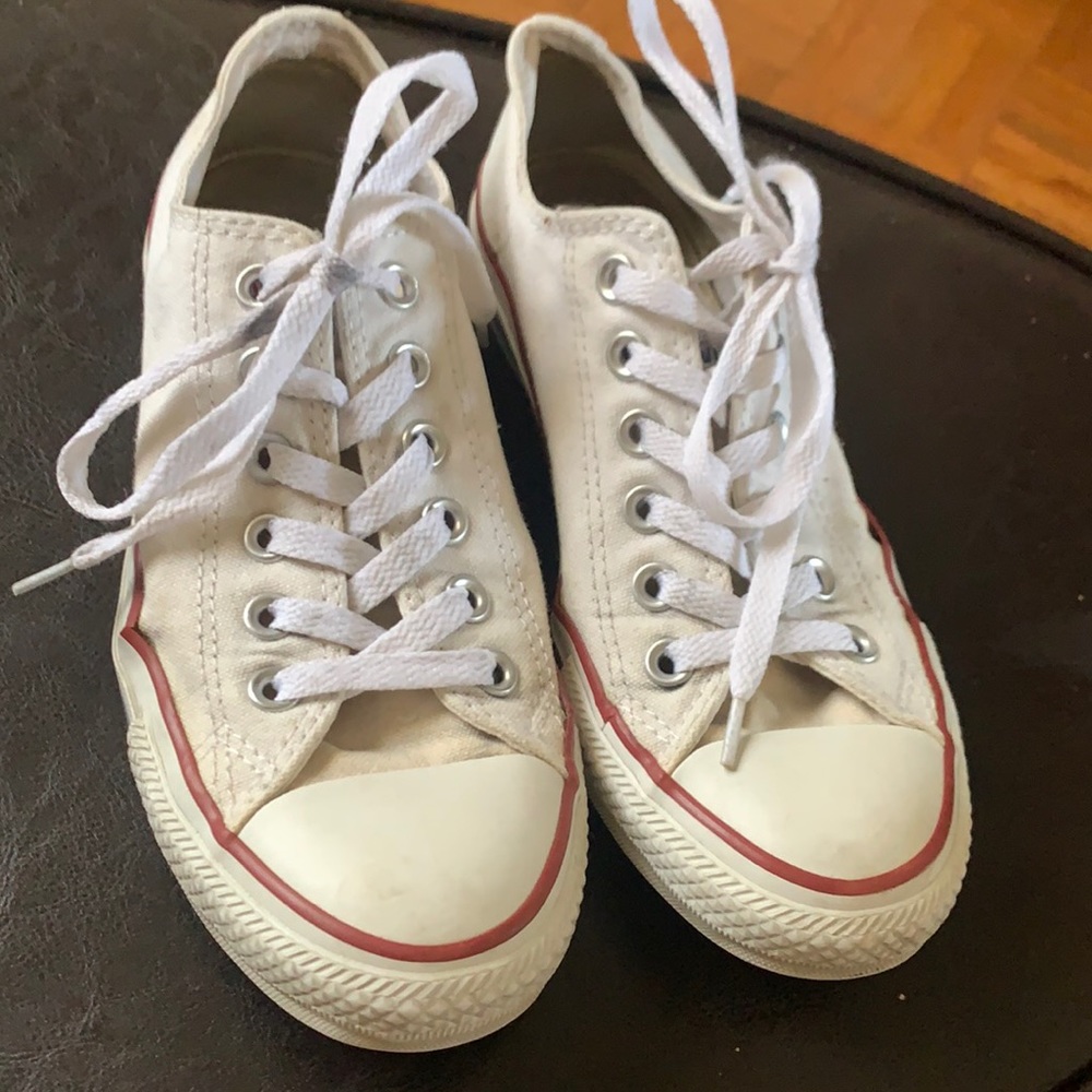 White Converse Shoes